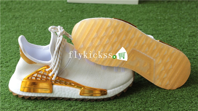 Pharrell Williams x Adidas NMD Human Race Golden Happy F99762